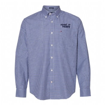 Tommy Hilfiger 100s Two-Ply Gingham Shirt