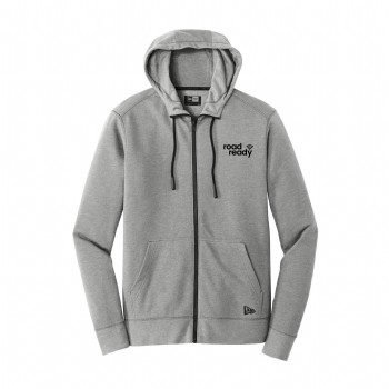 New Era Tri-Blend Fleece Full-Zip Hoodie